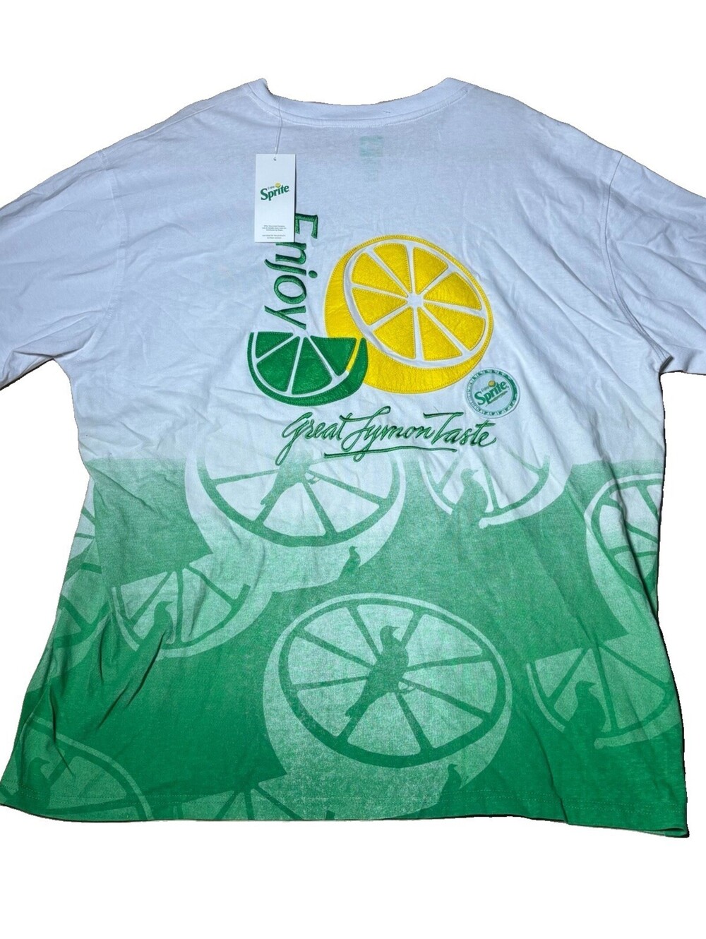 STAPLE X Sprite Enjoy Logo T-SHIRT WHITE MENS SIZE  3XL NEW NWT OOP